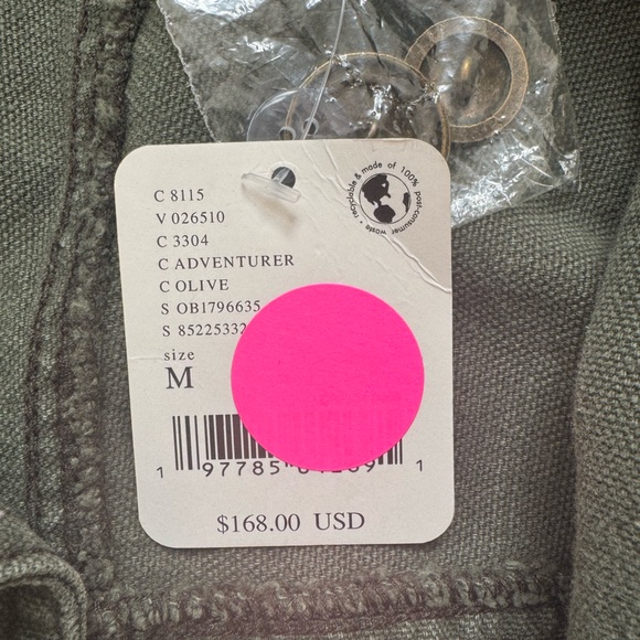 NWT Free People (We The Free) Viva Surplus Jacket M - Picture 5 of 5